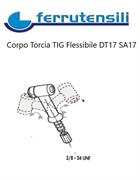 CORPO TORCIA FLEX TIG DT.17F/SA17F