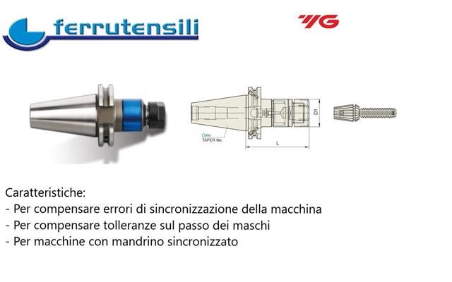 SK40AD/B-SYTER27-100 MANDRINO FIL SYNCRO ER32 YG1