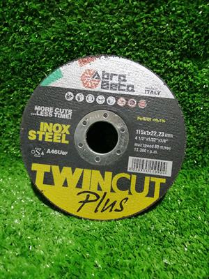 115x1,0 DISCO ABR.TWINCUT PLUS ABRA BETA CP A46U