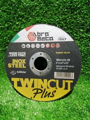 125x1,0 DISCO ABR.TWINCUT PLUS ABRA BETA CP A46U