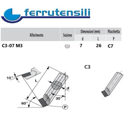 C3-07 M3 UTENSILE DORMER PRAMET IMPERO