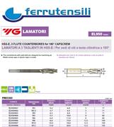 LAMATORI YG1 TIPO PRECISIO 180° Z3 HSS-E DIN373 M