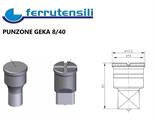 PUNZONE GEKA SERIE 8/40 TONDO mm.