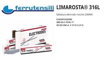 LIMAROSTA E316L-17 ELETTRODO LINCOLN  DIAM. MM. 2,5X350