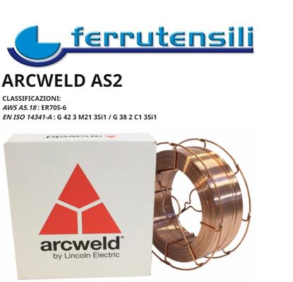 FILO SALDATURA SG2 ARCWELD AS2 BS300 Ø MM.0,8 KG. 15