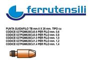 PUNTA GUIDAFILO TB M6X28 TIPO CU Ø mm.0,6