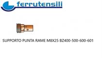 PORTA PUNTA GUIDAFILO M8 BZ500 RAME L=25