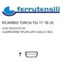 GUARNIZIONE TEFLON LATO UGELLO TIG 17-18-26 18CG