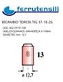 UGELLO ALLUMINIA TIG 17-18-26 GR.8-10N46