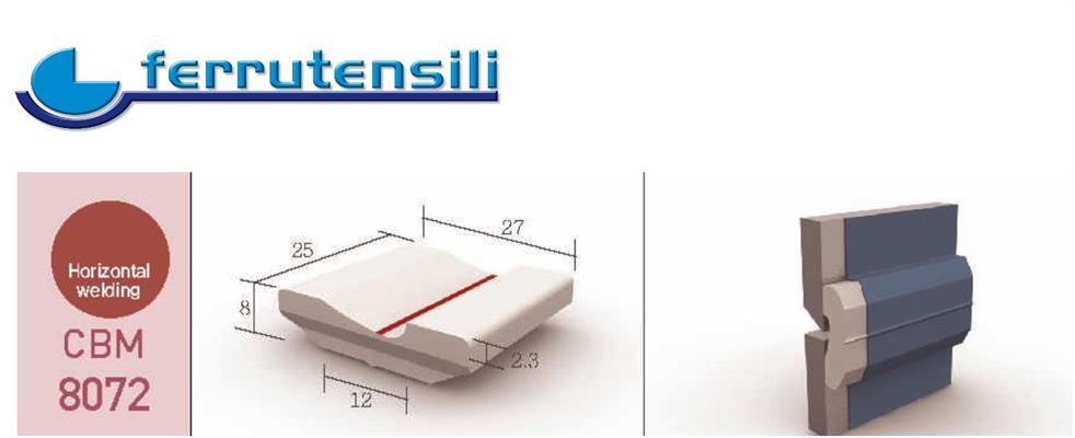 SUPPORTO CERAMICO ADESIVO CBM8072 GOLA 12 L.1.000