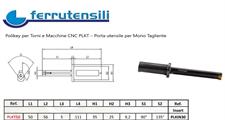 PLKT50 UTENSILE CNC POLIANGOLAR STROZZATURA