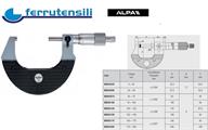 MICROMETRO ALPA PER ESTERNI RIS.mm.0,01 MISURA mm. 25÷50