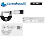 MICROMETRO ALPA PER ESTERNI RIS.mm. 0,01 MISURA mm. 0÷25