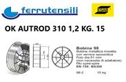 FILO ESAB OK AUTROD 310 DIAM. MM. 1,2 KG. 15