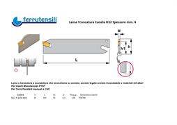 XLCFN3203M04 LAMA PER TRONCATURA CANELA mm. 4