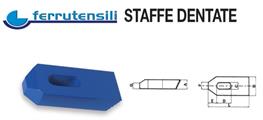 STAFFE DENTATA 15X30X80 VITE M10