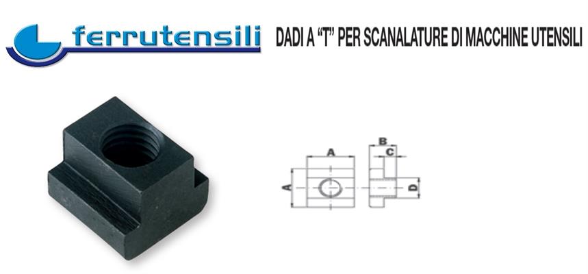 TASSELLO PER CAVE A T M12 CAVA 14 DIN 508-UNI5531